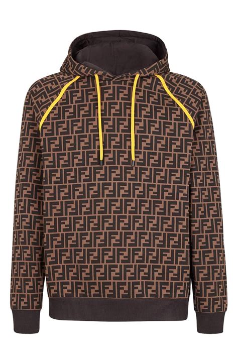 fendi printed ff logo sweatshirt|Fendi beaded graphic sweatshirt.